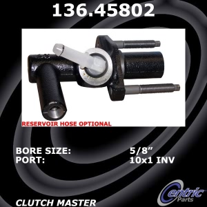 Centric Premium Clutch Master Cylinder for 2006 Mazda MX-5 Miata - 136.45802