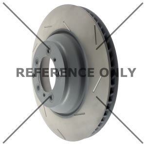 Centric Premium™ OE Style Slotted Brake Rotor for 2020 Porsche Panamera - 126.37133