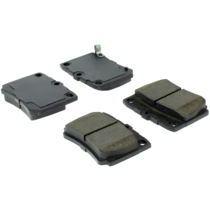 Centric Posi Quiet™ Ceramic Rear Disc Brake Pads for 2004 Mitsubishi Montero Sport - 105.07330