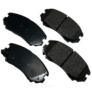 Akebono Pro-ACT™ Ultra-Premium Ceramic Front Disc Brake Pads for 2011 Buick LaCrosse - ACT924