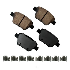 Akebono EURO™ Ultra-Premium Ceramic Rear Disc Brake Pads for Audi A3 Quattro - EUR1456