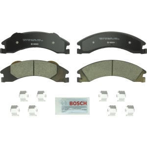 Bosch QuietCast™ Premium Ceramic Rear Disc Brake Pads for 2012 Ford E-250 - BC1329