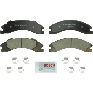 Bosch QuietCast™ Premium Ceramic Rear Disc Brake Pads for 2010 Ford E-150 - BC1329