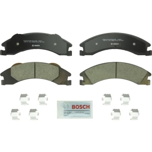 Bosch QuietCast™ Premium Ceramic Rear Disc Brake Pads for 2016 Ford E-350 Super Duty - BC1329