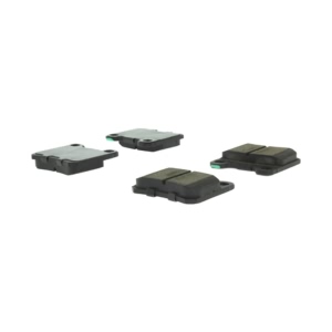 Centric Posi Quiet™ Extended Wear Semi-Metallic Rear Disc Brake Pads for 1986 Mercedes-Benz 300E - 106.03350