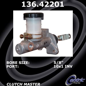 Centric Premium Clutch Master Cylinder for 1991 Nissan Maxima - 136.42201