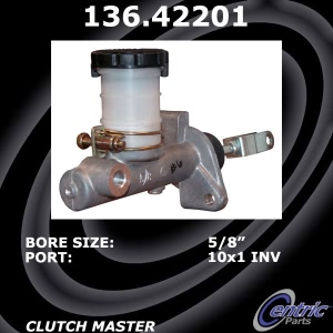 Centric Premium Clutch Master Cylinder for 1990 Nissan Stanza - 136.42201