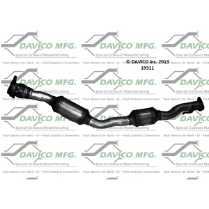 Davico Direct Fit Catalytic Converter and Pipe Assembly for 2007 Saturn Vue - 19311