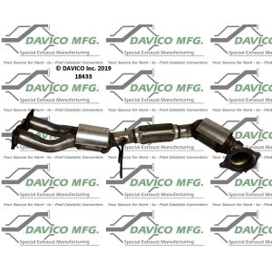 Davico Direct Fit Catalytic Converter and Pipe Assembly for Volvo S60 - 18433