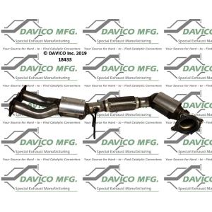 Davico Direct Fit Catalytic Converter and Pipe Assembly for 2014 Volvo S60 - 18433