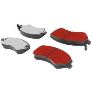 Centric Posi Quiet Pro™ Semi-Metallic Front Disc Brake Pads for 2003 Jeep Liberty - 500.08560