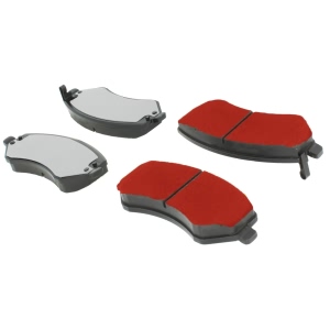 Centric Posi Quiet Pro™ Semi-Metallic Front Disc Brake Pads for 2002 Chrysler Voyager - 500.08560