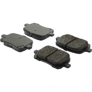 Centric Posi Quiet™ Extended Wear Semi-Metallic Front Disc Brake Pads for 2002 Toyota Solara - 106.07070