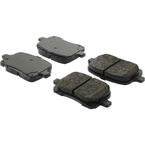 Centric Posi Quiet™ Extended Wear Semi-Metallic Front Disc Brake Pads for 2002 Toyota Avalon - 106.07070