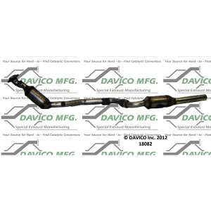 Davico Direct Fit Catalytic Converter and Pipe Assembly for Mercedes-Benz E430 - 18082