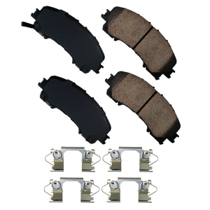 Akebono Performance™ Ultra-Premium Ceramic Front Brake Pads for 2017 Infiniti QX50 - ASP1736
