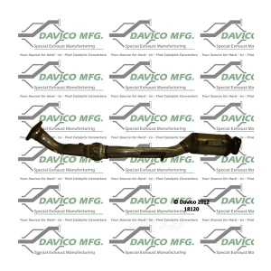 Davico Direct Fit Catalytic Converter and Pipe Assembly for 2005 Nissan Altima - 18120