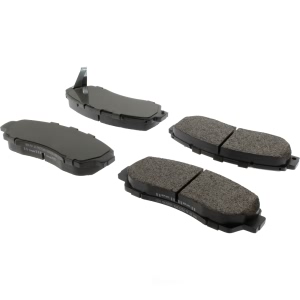 Centric Posi Quiet™ Extended Wear Semi-Metallic Front Disc Brake Pads for 2008 Honda Odyssey - 106.10890