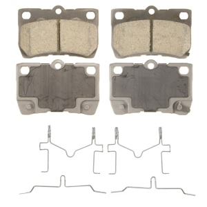 Wagner Thermoquiet Ceramic Rear Disc Brake Pads for Lexus IS250 - QC1113
