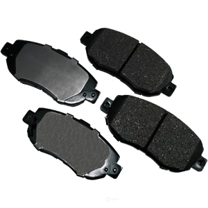 Akebono Pro-ACT™ Ultra-Premium Ceramic Front Disc Brake Pads for 2004 Lexus SC430 - ACT619