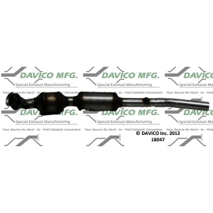 Davico Direct Fit Catalytic Converter and Pipe Assembly for Land Rover Range Rover - 18047