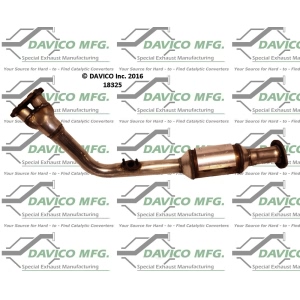 Davico Direct Fit Catalytic Converter and Pipe Assembly for 1998 Toyota 4Runner - 18325