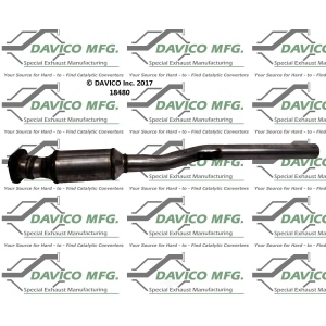 Davico Direct Fit Catalytic Converter and Pipe Assembly for Mitsubishi Outlander - 18480