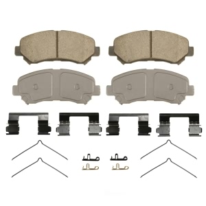 Wagner Thermoquiet Ceramic Front Disc Brake Pads for 2014 Nissan Rogue Select - QC1338