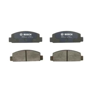 Bosch QuietCast™ Premium Organic Front Disc Brake Pads for Mazda RX-7 - BP131