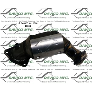 Davico Direct Fit Catalytic Converter for 2016 Ford Police Interceptor Utility - 19533