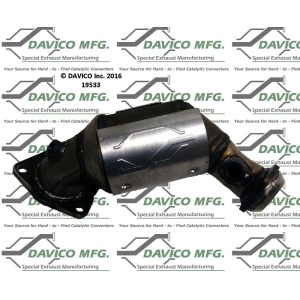 Davico Direct Fit Catalytic Converter for 2015 Ford Taurus - 19533