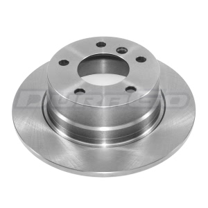 DuraGo Solid Rear Brake Rotor for 2005 BMW Z4 - BR901038