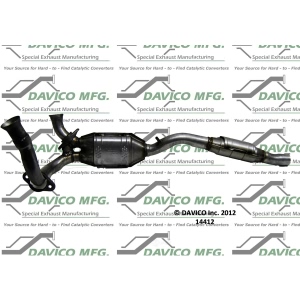 Davico Direct Fit Catalytic Converter and Pipe Assembly for 1992 Ford F-350 - 14412