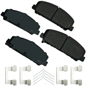 Akebono Performance Ultra Premium™ Ceramic Disc Brake Pad Kit for 2008 Infiniti QX56 - ASP1286A