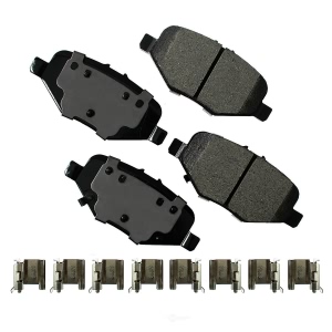 Akebono Pro-ACT™ Ultra-Premium Ceramic Rear Disc Brake Pads for 2015 Ram C/V - ACT1612