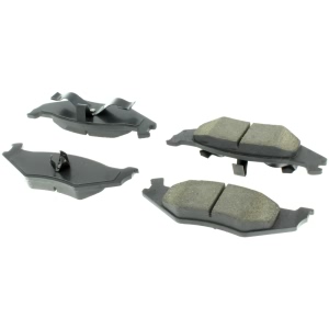 Centric Premium Ceramic Rear Disc Brake Pads for 1989 Chrysler LeBaron - 301.05120