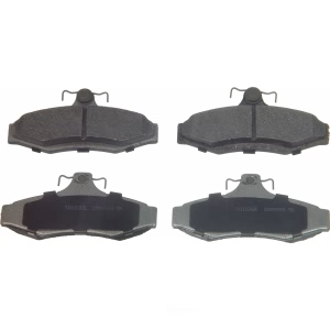 Wagner ThermoQuiet Semi-Metallic Disc Brake Pad Set for Daewoo Leganza - MX724