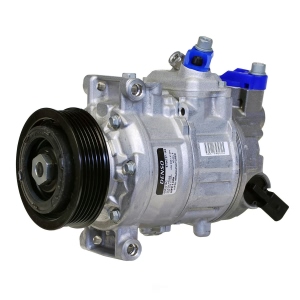 Denso A/C Compressor with Clutch for 2011 Audi A5 - 471-1691