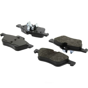 Centric Posi Quiet™ Extended Wear Semi-Metallic Front Disc Brake Pads for 2003 Mini Cooper - 106.09390