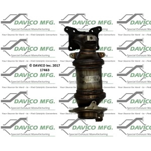 Davico Direct Fit Catalytic Converter for 2013 Honda CR-V - 17463