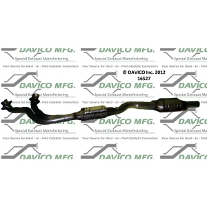 Davico Direct Fit Catalytic Converter and Pipe Assembly for 1996 Ford F-250 - 16527