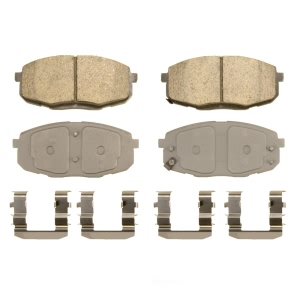 Wagner Thermoquiet Ceramic Front Disc Brake Pads for 2011 Kia Forte - QC1397