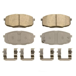 Wagner Thermoquiet Ceramic Front Disc Brake Pads for 2010 Hyundai Elantra - QC1397