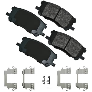 Akebono Pro-ACT™ Ultra-Premium Ceramic Front Disc Brake Pads for Lexus RX400h - ACT1005A