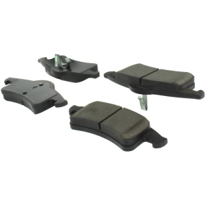 Centric Posi Quiet™ Extended Wear Semi-Metallic Rear Disc Brake Pads for 2003 Jeep Grand Cherokee - 106.07910