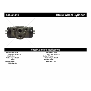 Centric Premium™ Wheel Cylinder for Dodge Colt - 134.46310