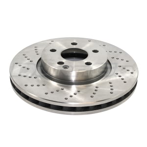 DuraGo Drilled Vented Front Brake Rotor for 2016 Mercedes-Benz E350 - BR900886