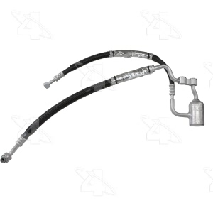 Four Seasons A C Discharge And Suction Line Hose Assembly for 1991 Chevrolet Cavalier - 55486