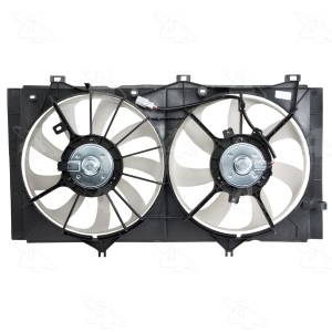 Four Seasons Dual Radiator And Condenser Fan Assembly for 2010 Toyota Venza - 76253