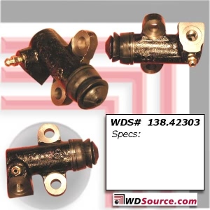 Centric Premium Clutch Slave Cylinder for 1986 Nissan D21 - 138.42303
